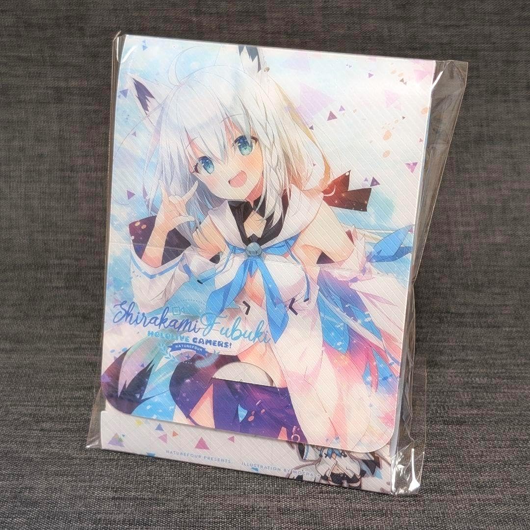 白上フブキ 4周年記念 ラバーマット プレイマット デッキケース